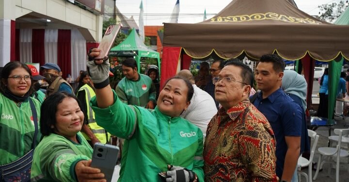 Wali Kota Pematangsiantar Berkunjung ke Wisata Takjil Ramadhan Kampung QRIS Bank Sumut