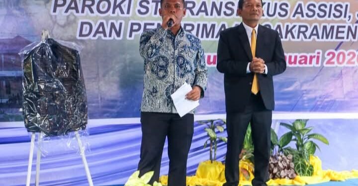 Wali Kota Wesly Diwakili Sekda Junaedi Hadiri Syukuran Dedikasi Altar Gereja Paroki St Fransiskus Asisi Jalan Medan