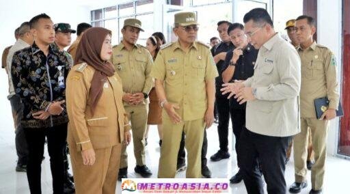 Bupati Simalungun Dan Wakil Hadiri Monitoring Percepatan Operasional KDKMP di Nagori Karang Anyar