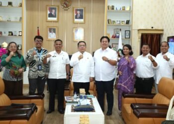 Wali Kota Pematangsiantar Didampingi Sekretaris Daerah (Sekda) Junaedi Antonius Sitanggang SSTP MSi bertemu UNICEF