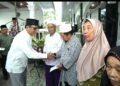 Tim Safari Ramadhan Pemko Pematangsiantar Tahun 2026 mengunjungi Masjid Al Falah di Jalan Padangsidimpuan