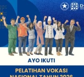 Pendaftaran Pelatihan Vokasi Nasional 2026 Diperpanjang Hingga 24 Maret