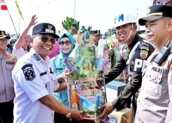 Bupati Simalungun dan Forkopimda Tinjau Pospam Idul Fitri 1447 Tahun 2026
