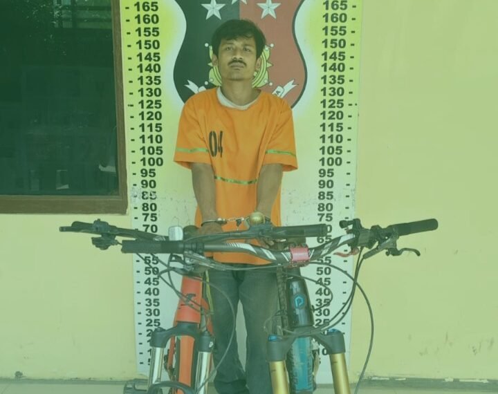 Pencuri Dua Sepeda Gunung Senilai Rp 44 Juta di Perdagangan Akhirnya Tertangkap