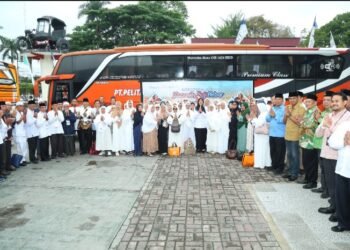 Bank Sumut Berangkatkan 72 Calon Jamaah Haji/Hajjah Siantar Simalungun