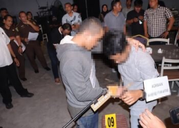 Kasus Pembunuhan di Kafe Lotta Drinks Terungkap, 10 Adegan Diperagakan Dalam Rekontruksi