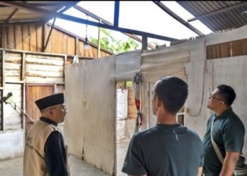 Bupati Simalungun Salurkan Bantuan Kepada Korban Bencana Puting Beliung