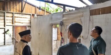 Bupati Simalungun Salurkan Bantuan Kepada Korban Bencana Puting Beliung