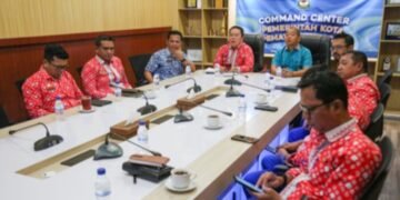 Wali Kota Pematangsiantar dan Ketua DPRD Kota Pematangsiantar Mengikuti kegiatan Entry Meeting Pemeriksaan LKPD Tahun Anggaran (TA) 2025