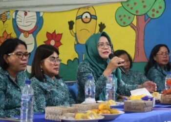 Ketua TP PKK Kota Pematangsiantar Menghadiri Supervisi, Perlombaan Bukan Sekedar Mancari Juara