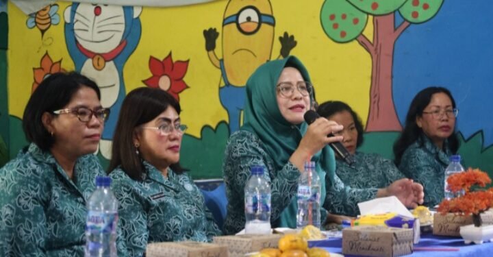 Ketua TP PKK Kota Pematangsiantar Menghadiri Supervisi, Perlombaan Bukan Sekedar Mancari Juara
