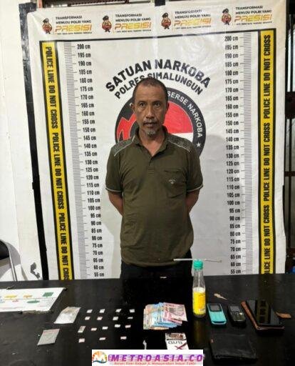 Kanit I Sat Narkoba Polres Simalungun Tunjukan Penegakan Hukum Dalam Penangkapan
