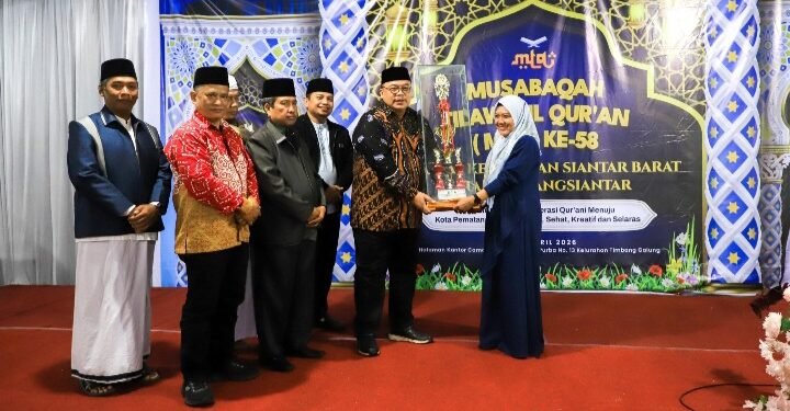 Wali Kota Pematangsiantar Menutup Pelaksanaan MTQN, Timbang Galung Sebagai Juara Umum