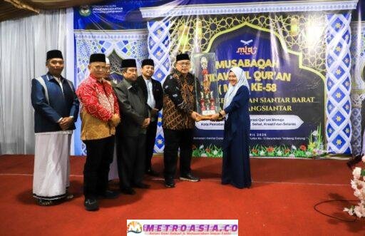 Wali Kota Pematangsiantar Menutup Pelaksanaan MTQN, Timbang Galung Sebagai Juara Umum