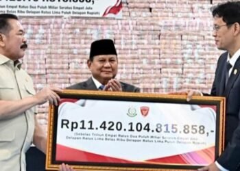 Presiden Prabowo Saksikan Penyerahan Rp11,42 Triliun dan Ratusan Ribu Hektare Lahan Hasil Penyelamatan ke Negara