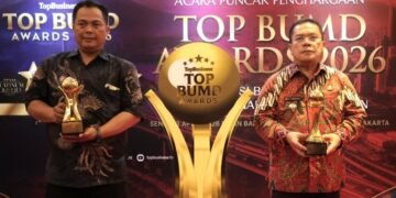 Perumda Tirta Uli Siantar Raih Penghargaan Bergengsi di TOP BUMD Awards 2026