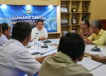 Wali Kota Pematangsiantar Menerima Audiensi Panitia Bakti Sosial Alumni SMA RK Budi Mulia Pematangsiantar