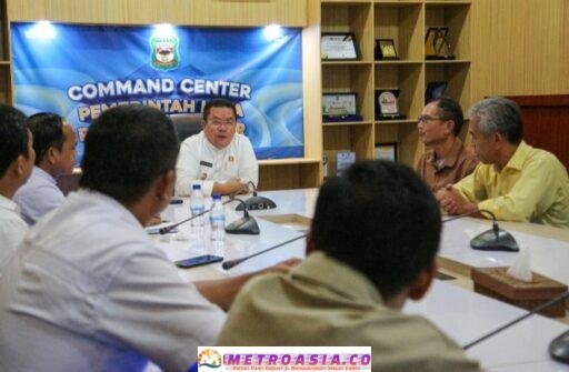 Wali Kota Pematangsiantar Menerima Audiensi Panitia Bakti Sosial Alumni SMA RK Budi Mulia Pematangsiantar