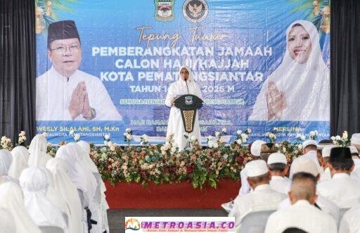 Jelang Keberangkatan, Calon Haji Pematangsiantar Ditepung Tawari
