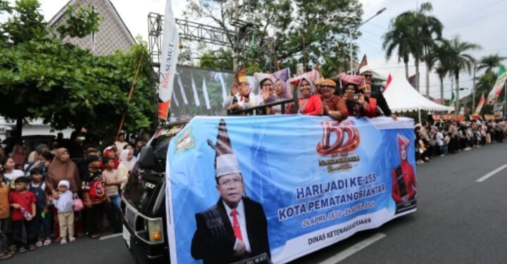 Meriahkan Hari Jadi Ke 155, Karnaval Meriahkan Kota Pematangsiantar