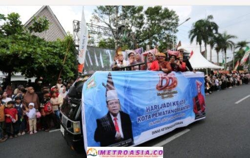 Meriahkan Hari Jadi Ke 155, Karnaval Meriahkan Kota Pematangsiantar