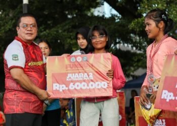 Walikota Pematangsiantar  Apresiasi KONI Fun Run 7K Dalam Hari Jadi Kota Pematangsiantar