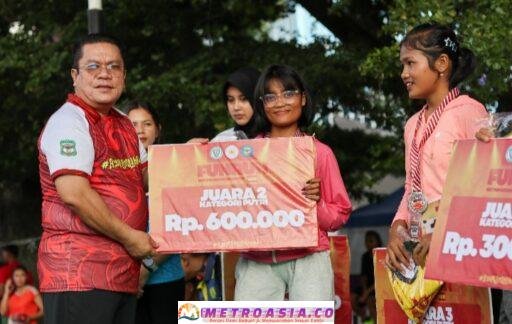 Walikota Pematangsiantar  Apresiasi KONI Fun Run 7K Dalam Hari Jadi Kota Pematangsiantar