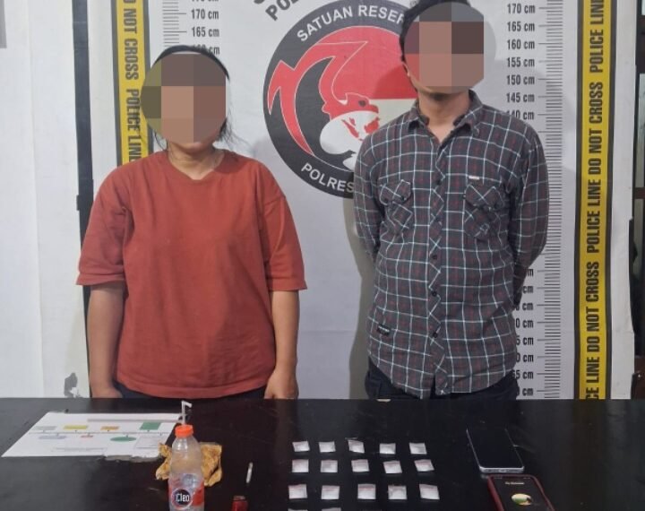 Dua Pengedar Sabu Dikecamatan Siantar Dibekuk, Barang Bukti Capai 21,85 Gram, Warga KM IV