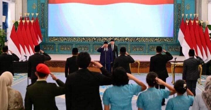Presiden Prabowo Lantik Kepala Staf Kepresidenan, Kepala Badan Komunikasi Pemerintah, dan Kepala Badan Karantina Indonesia