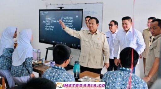 Presiden Prabowo Targetkan Perbaikan Ratusan Ribu Sekolah, Akselerasi Kebangkitan Pendidikan Nasional