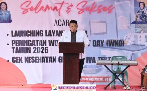 RSUD dr Jasamen Saragih Lounching Layanan ESWL : Pengobatan Batu Ginjal Tanpa Bedah
