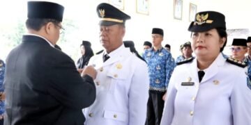 45 Pejabat Administrator dan Pengawas di Lingkungan Pemkab Simalungun Dilantik