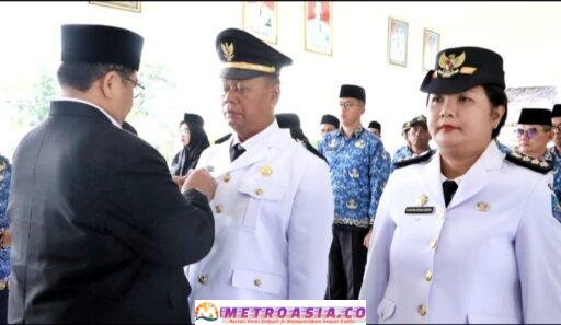 45 Pejabat Administrator dan Pengawas di Lingkungan Pemkab Simalungun Dilantik