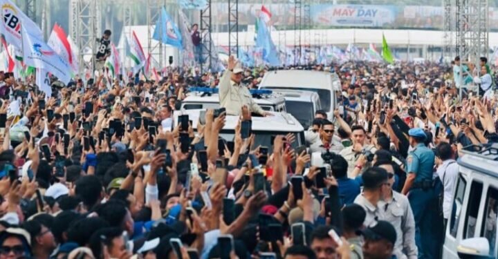 Suara Buruh Bergema di Monas: Apresiasi Atas Kehadiran Presiden Prabowo