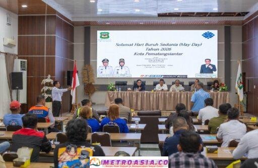 Sekda Junaedi Pimpin Rapat finalisasi Peringatan May Day Kota Pematangsiantar