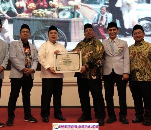 Walikota Pematangsiantar Tersorot Hingga ke Jakarta Dan Mendapat Penghargaan Dari Pemuda Masjid Indonesia