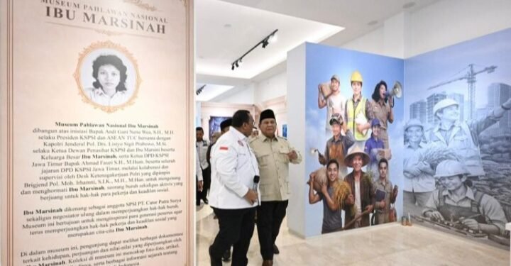Presiden Prabowo Resmikan Museum Ibu Marsinah di Nganjuk, Simbol Penghormatan bagi Perjuangan Buruh