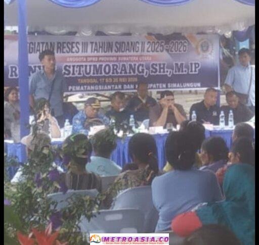 Roni Situmorang Berkomitmen Kawal Harapan Warga Hingga ke Provinsi