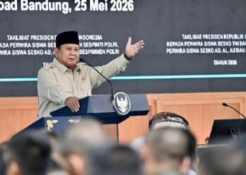 Presiden Prabowo Sampaikan Taklimat kepada Seribu Perwira Siswa TNI dan Polri