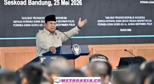 Presiden Prabowo Sampaikan Taklimat kepada Seribu Perwira Siswa TNI dan Polri