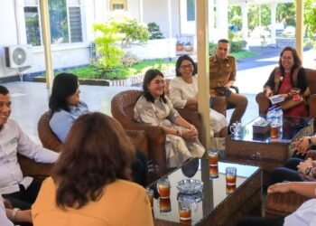 Ketua TP PKK Kota Pematangsiantar Menerima Audiensi Tanoto Foundation, organisasi Filantropi
