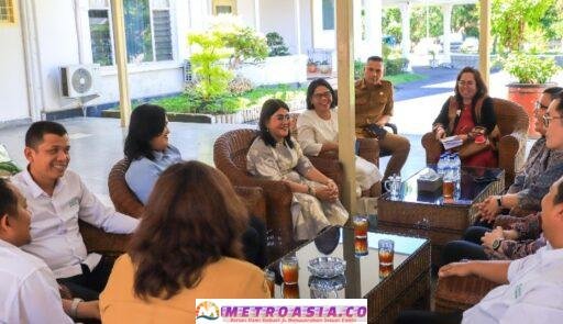 Ketua TP PKK Kota Pematangsiantar Menerima Audiensi Tanoto Foundation, organisasi Filantropi