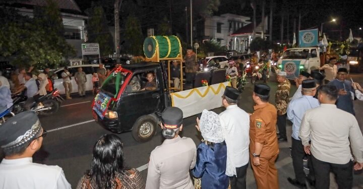 Wali Kota Pematangsiantar Ketua TP PKK Melepas Pawai Takbir Idul Adha 1447 H/2026 M