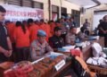 Polres Siantar Amankan 29 Tersangka Dan 1 Kg Sabu