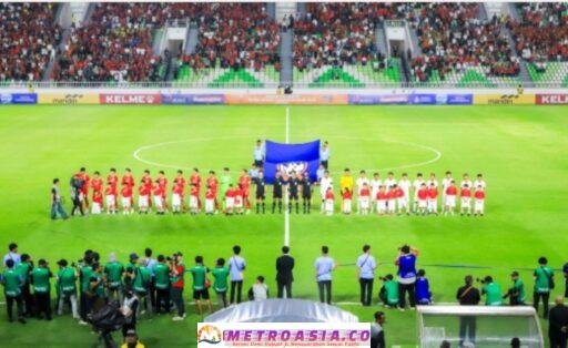 Bentuk Dukungan Terhadap Tim Merah Putih, Walikota Siantar Menyaksikan Laga Tim Indonesia Berhadapan Dengan Myanmar