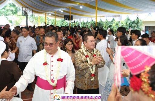 Wali Kota Pematangsiantar Menghadiri Acara Pemberkatan Gedung Baru Rumah Sakit Harapan