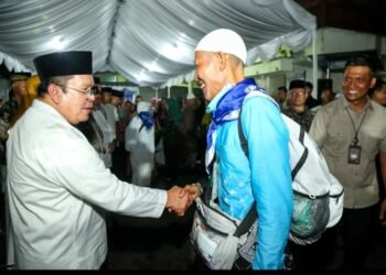 Wali Kota Pematangsiantar Sambut Kepulangan Jamaah Haji/Hajjah Kota Pematangsiantar