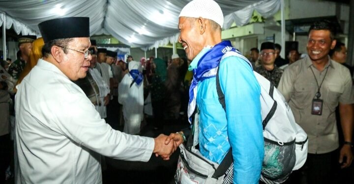 Wali Kota Pematangsiantar Sambut Kepulangan Jamaah Haji/Hajjah Kota Pematangsiantar