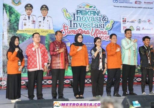 Wali Kota Pematangsiantar Menghadiri Pembukaan Pekan Inovasi Investasi Sumatera Utara (PIISU) di Parapat