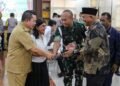 Wali Kota Pematangsiantar dan Ketua TP PKK Menghadiri acara Doa Bersama Lintas Agama